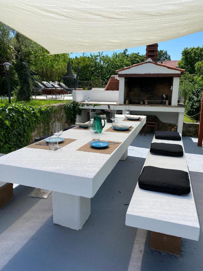 Wellness House Oliva With Heated Salt Water Pool, Sauna & Jakuzzi ลาบิน ภายนอก รูปภาพ